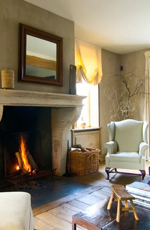 15 Fireplaces So Large, So Grand, You Can (Almost) Walk Into Them