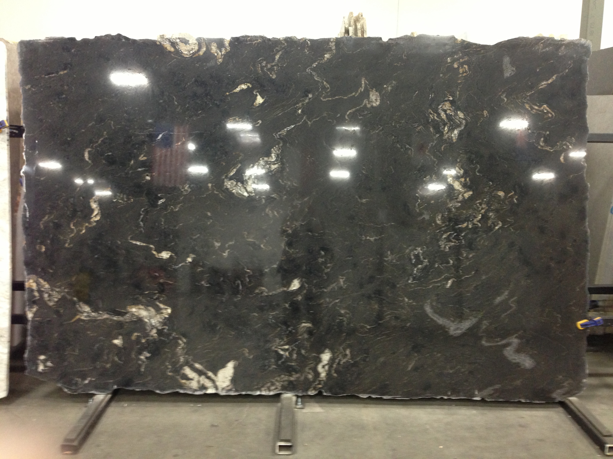 Titanium granite for kitchen countertops
