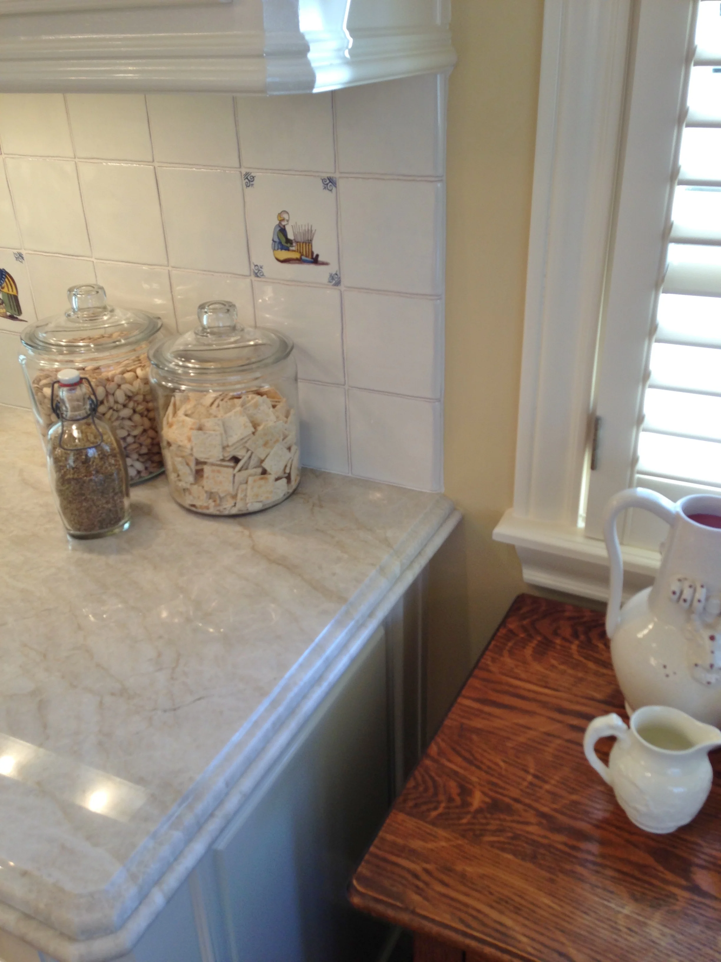 Kitchen Box Window Extends Beyond the Walls for Added Space and Light