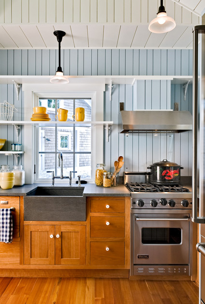 What S Hot In The Kitchen Shelves Built Front Of Windows What S Hot In The Kitchen Shelves Built Front Of Windows