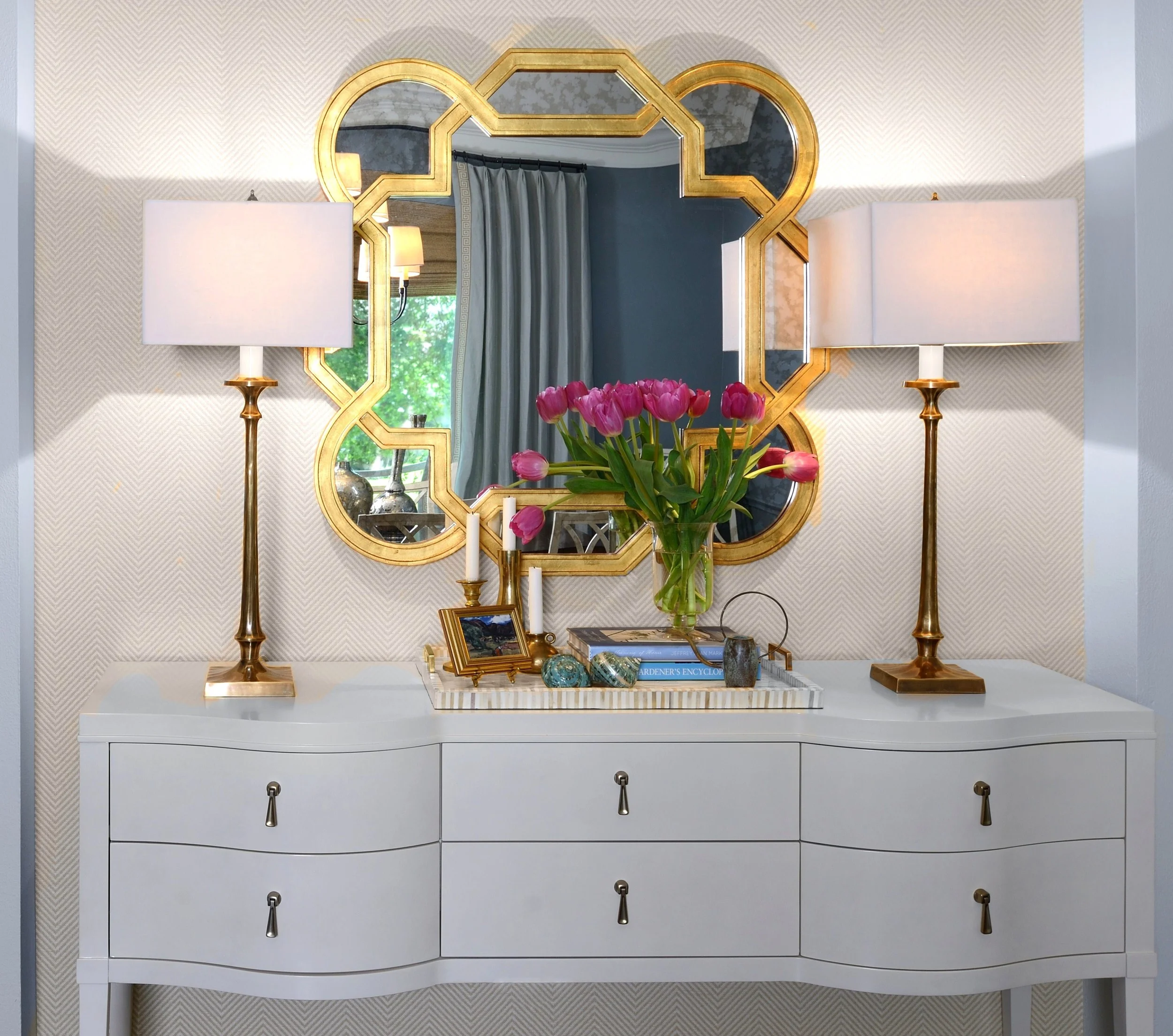 Before & After: A Dull, Drab Interior Is Made Bright & Beautiful By Carla Aston