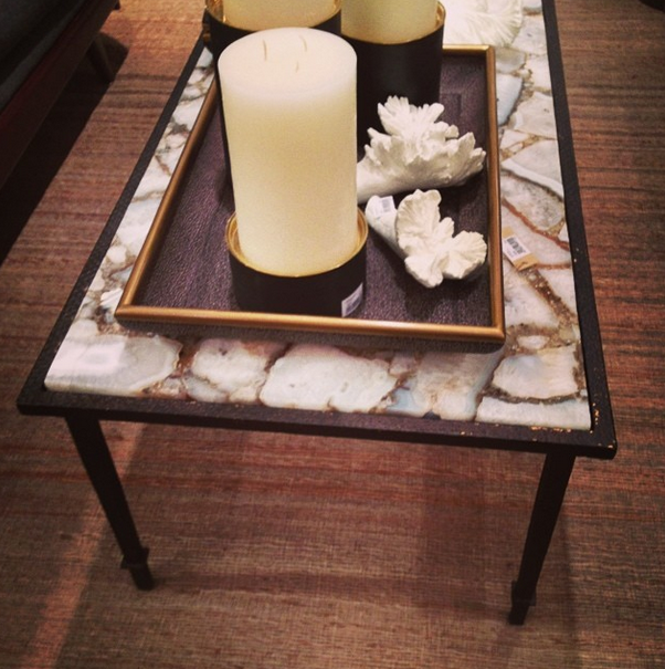 Agate cocktail table by Studio A. | #LVmkt, best, home, decor, furniture, interior design