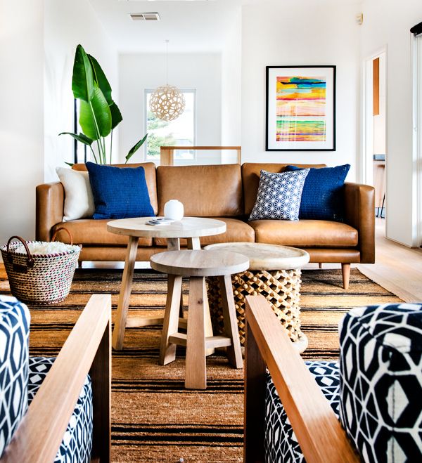 Prediction: The 2015 Pantone Color of the Year will be... / living room | Designer: Collected Interiors
