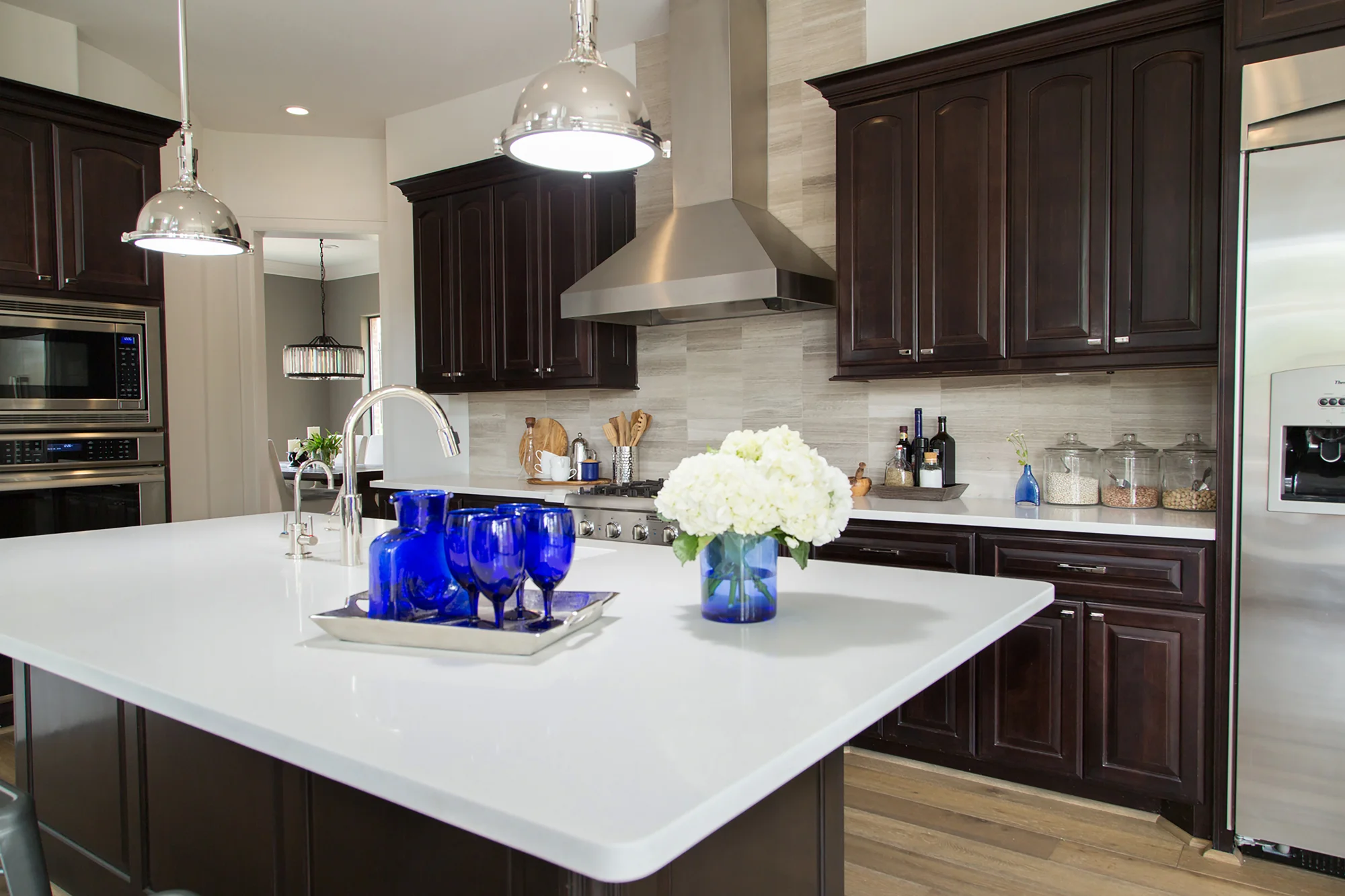  kitchen remodel; lighting; Island; cabinetry | Interior Designer: Carla Aston / Photographer: Tori Aston