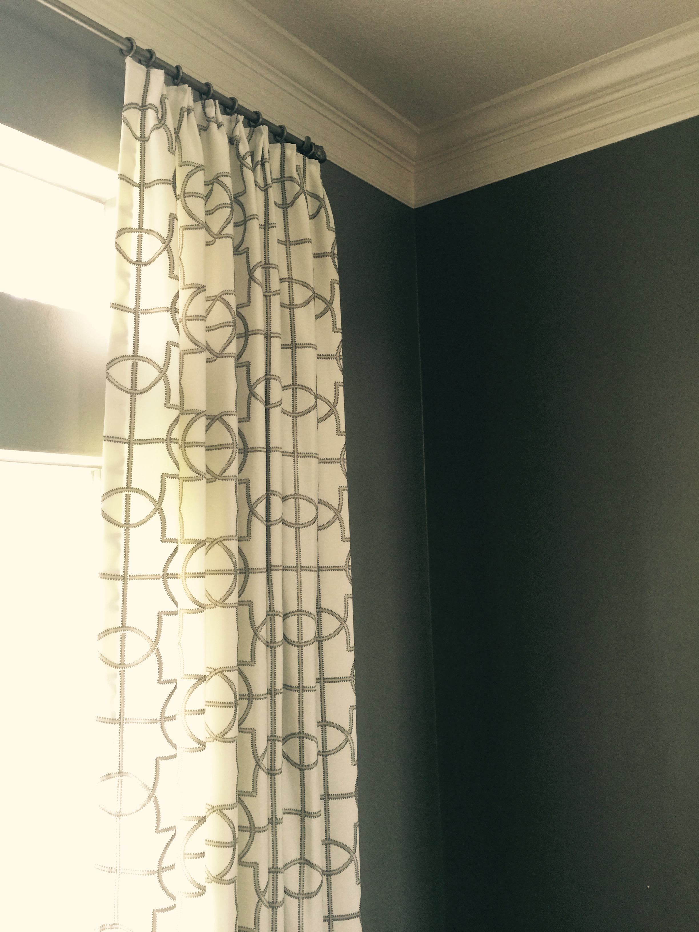 after | window treatments