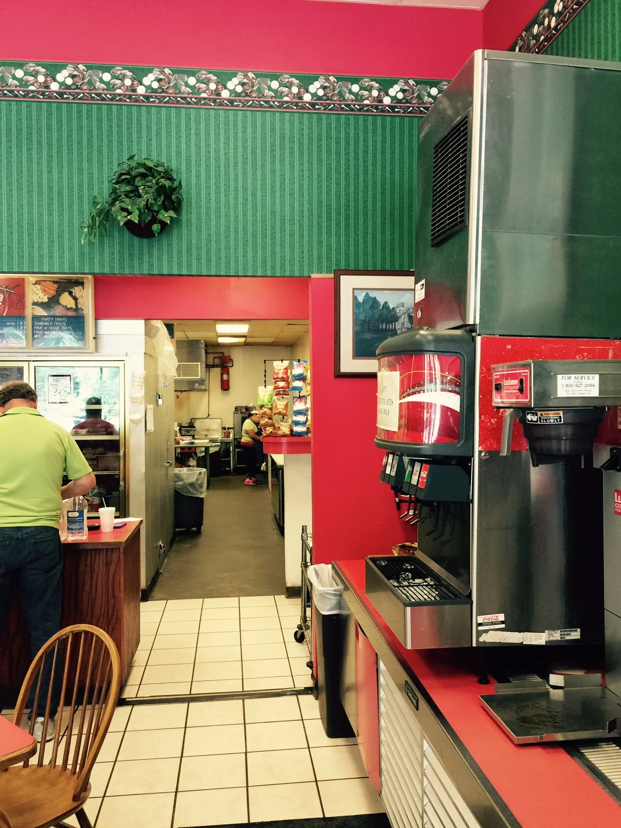 REMODELED A Red, Green, & Randomly Designed 'Honey Bee Ham & Deli