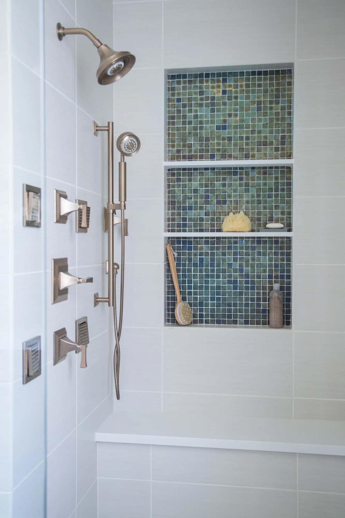 SEE THE FULL REMODEL: Before & After: A Master Bathroom Remodel Surprises Everyone With Unexpected Results! | Photographer: Tori Aston