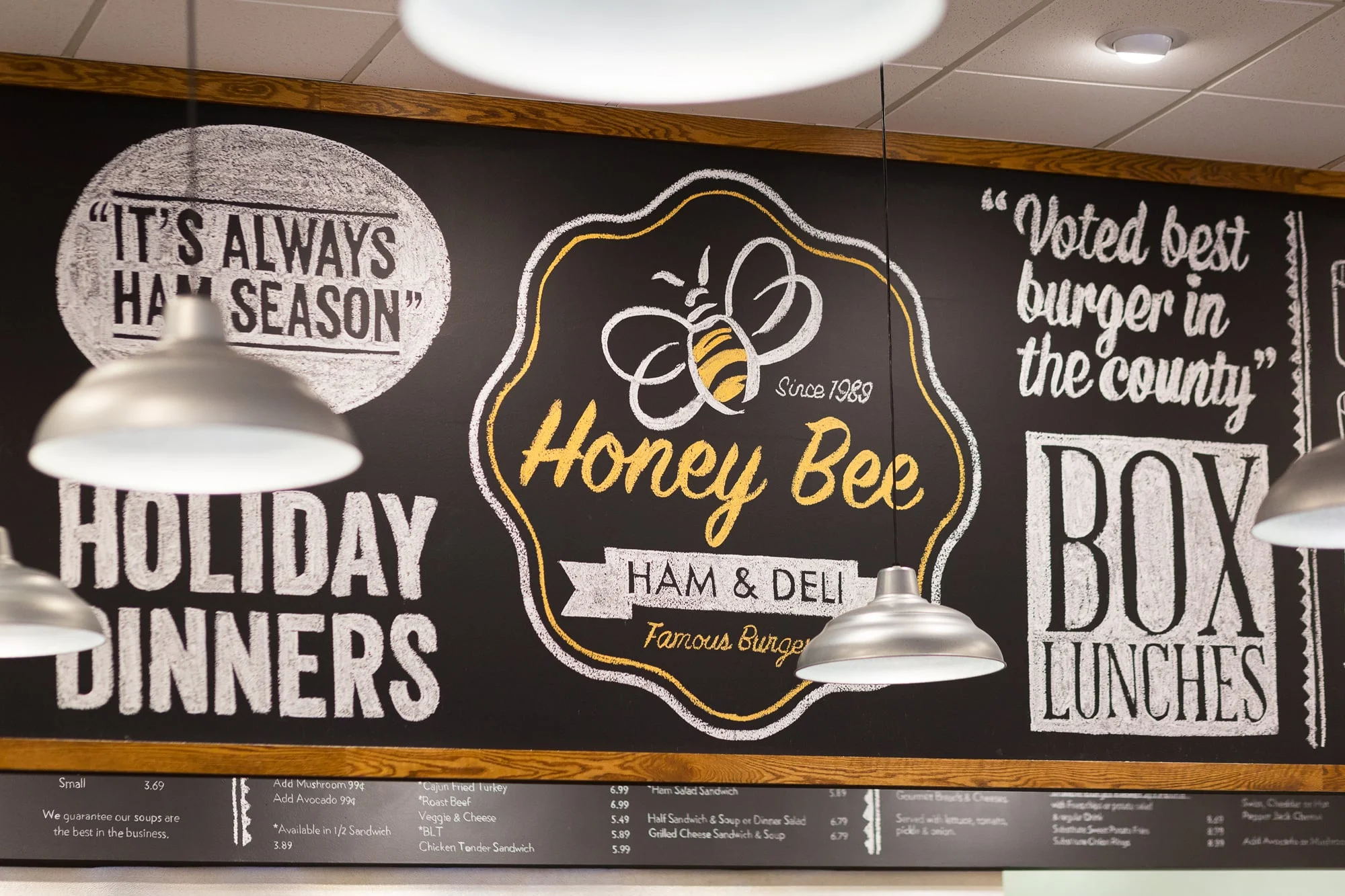 BEFORE & AFTER A Honey Bee Ham Restaurant Goes From Tired & Dated To