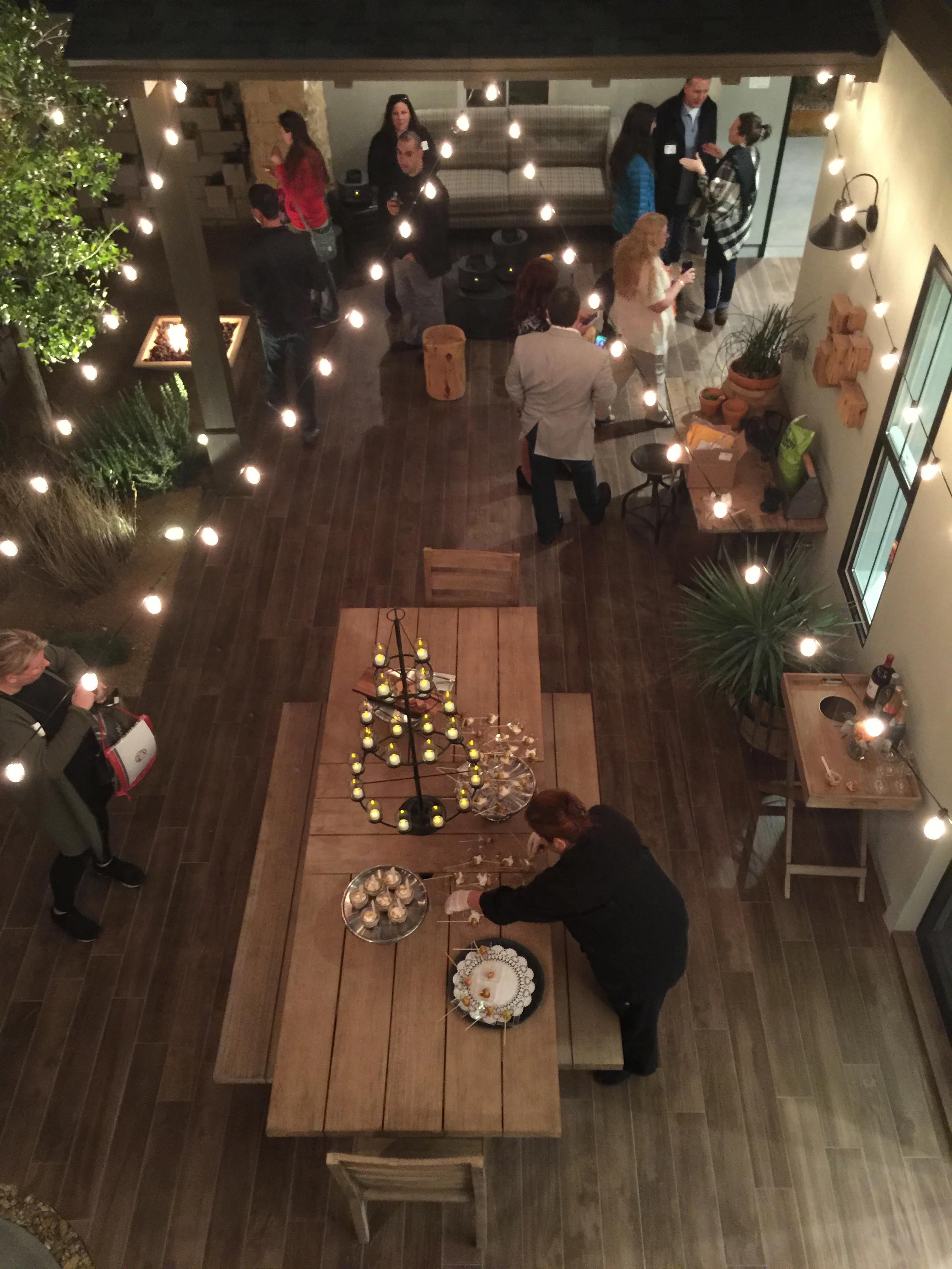 Party at the Responsive Homes , built especially for young millennial families by Pardee Homes. Interiors designed by Bobby Berk. | KBIS2016