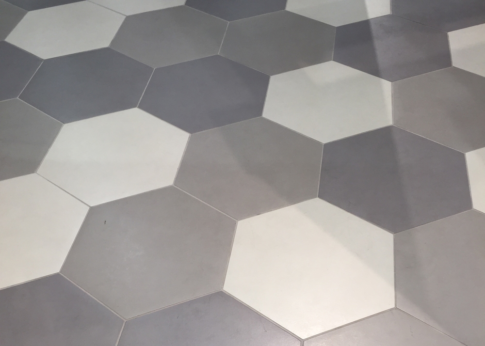 On Trend The Hex Beehive Tile Shape, Daltile Hexagon Tile