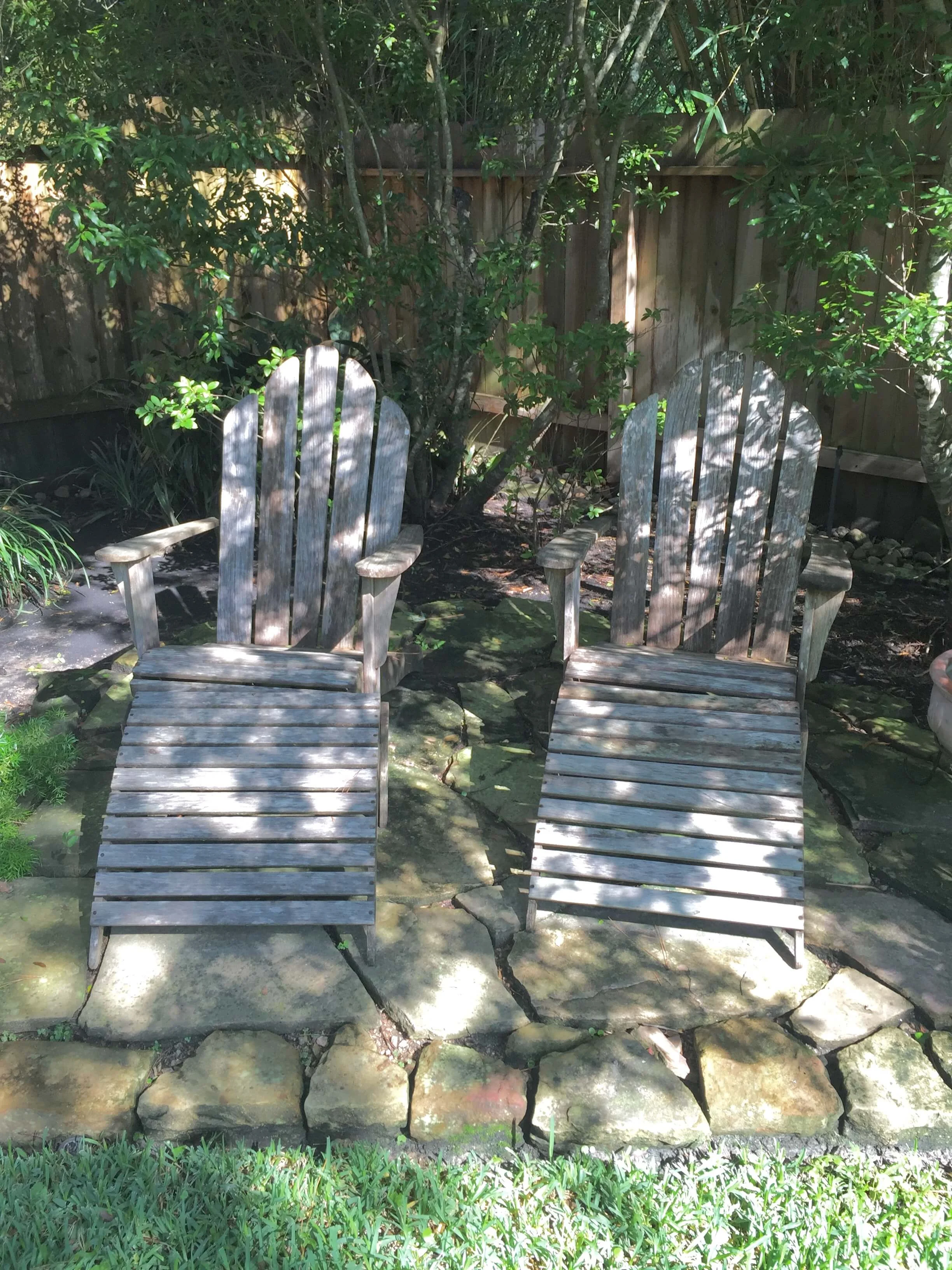 Before chairs