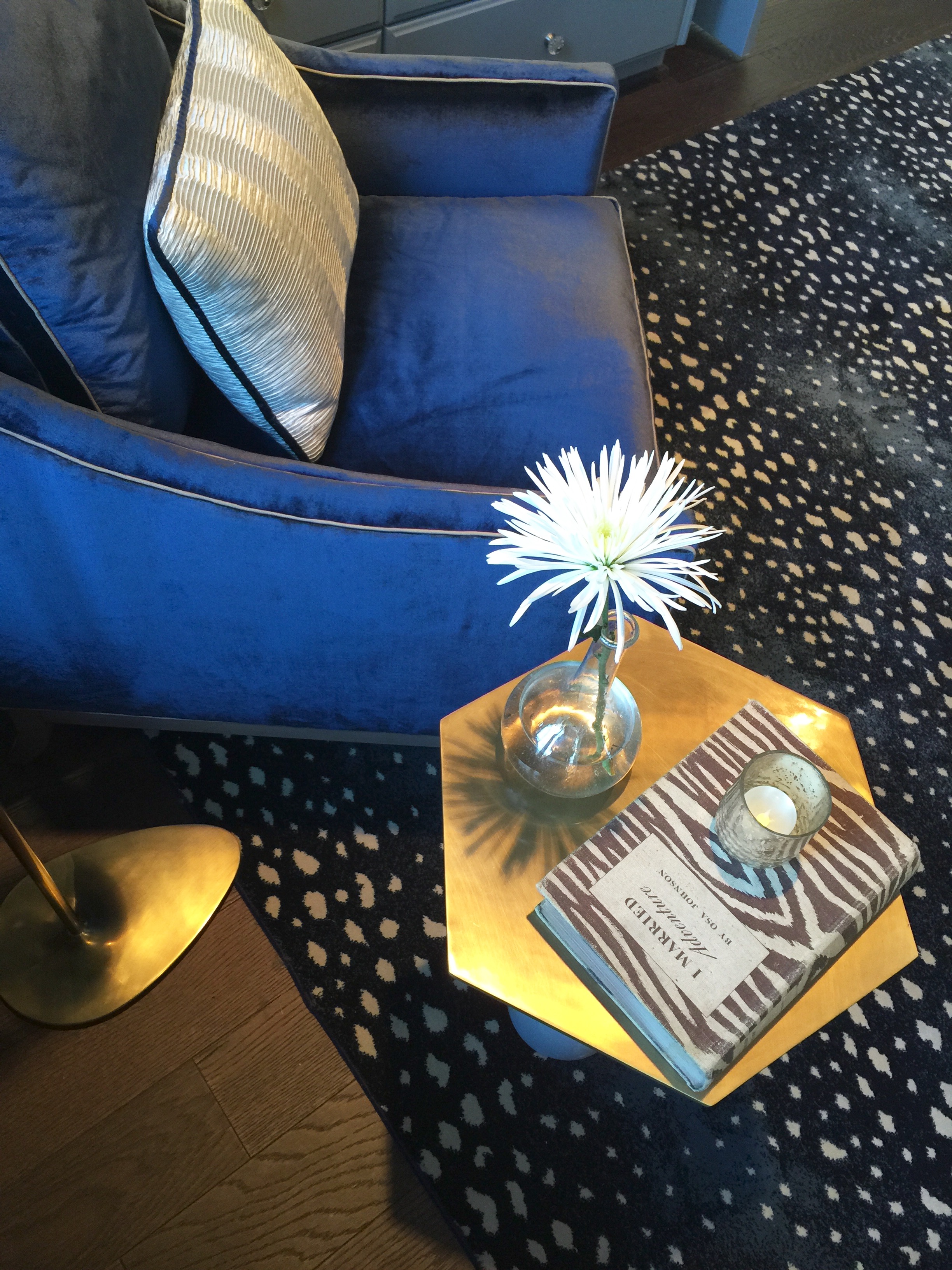 Brass table top