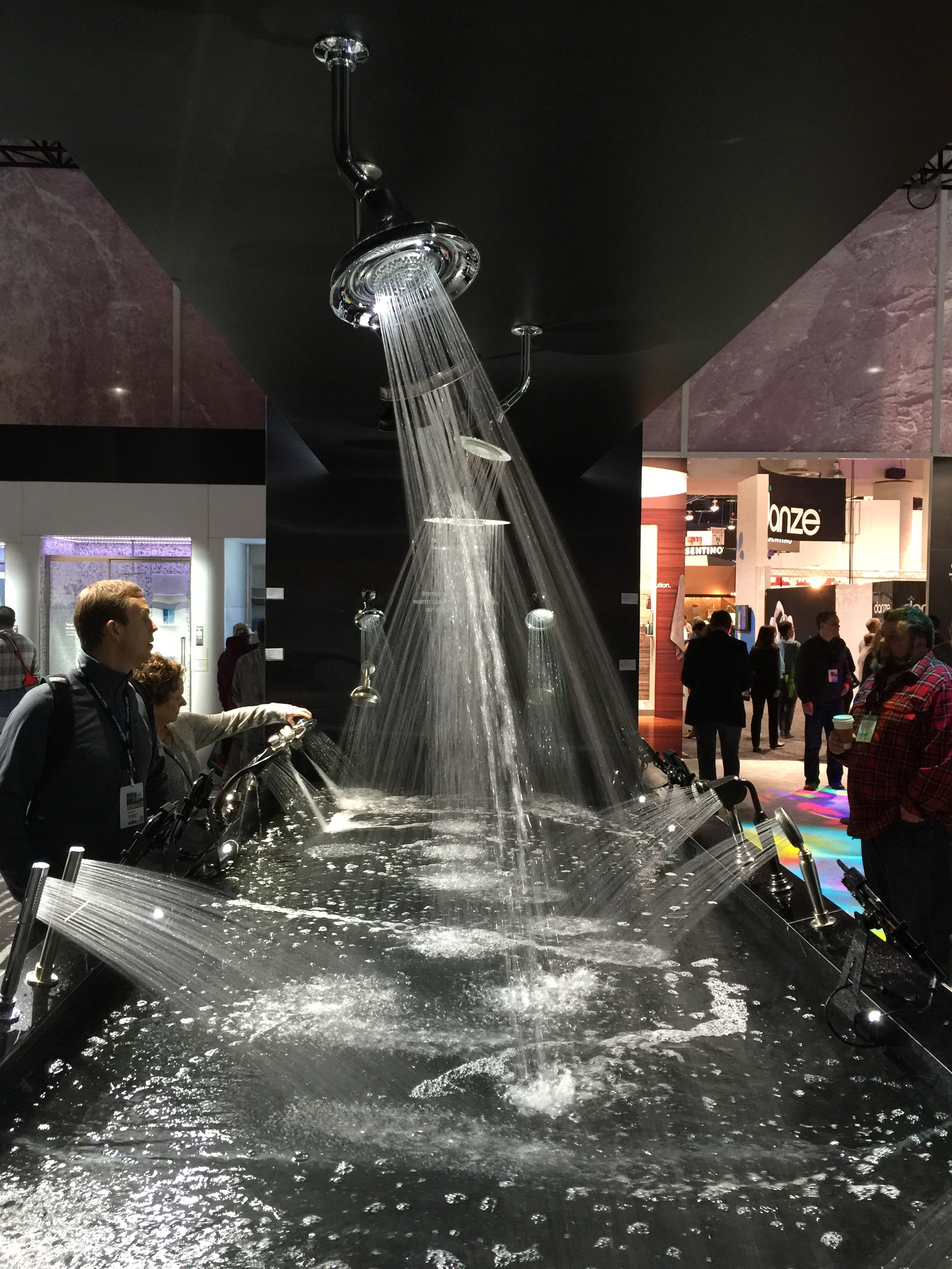 Kohler booth at KBIS