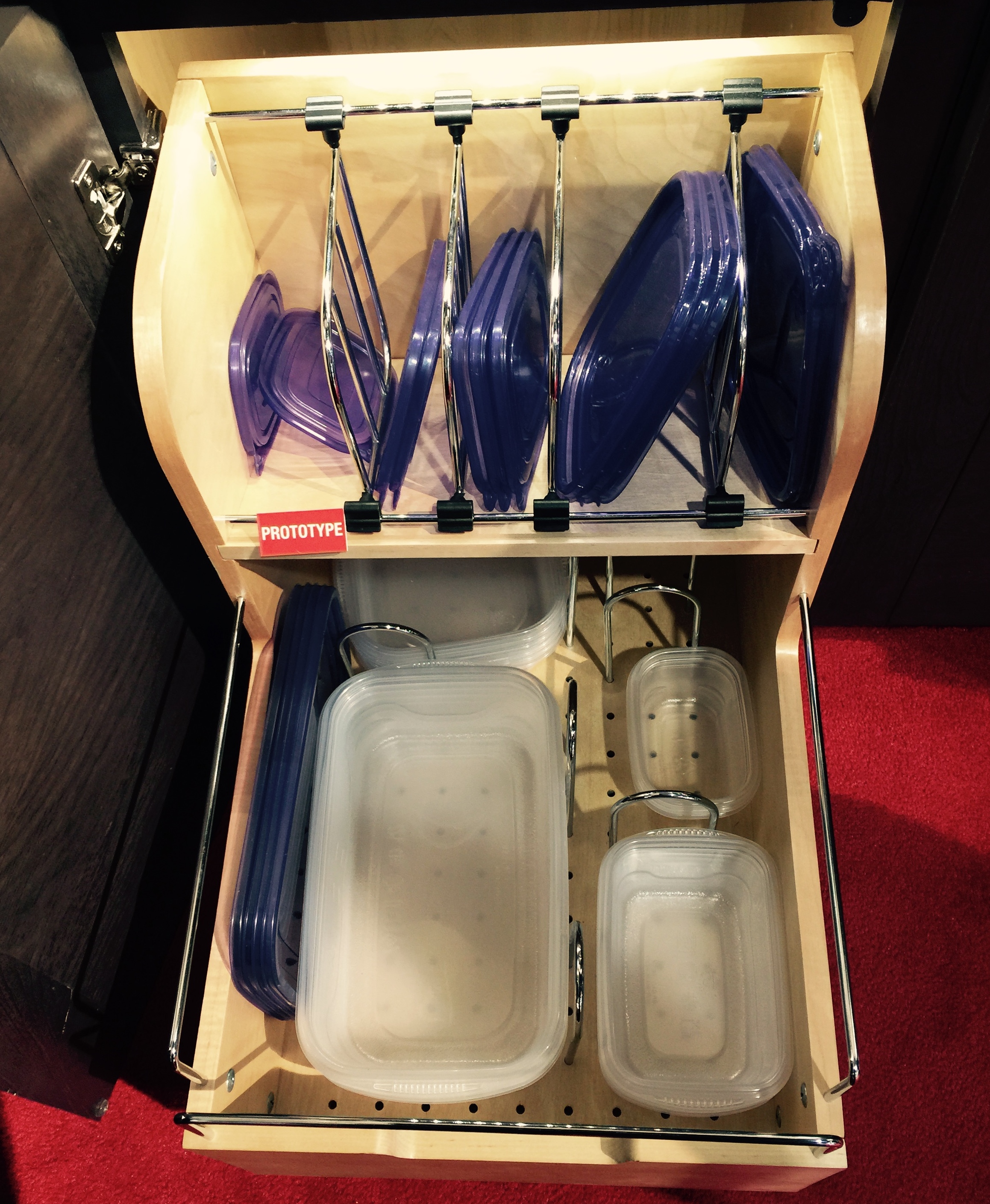 Rev-A-Shelf storage dividers and pull-outs