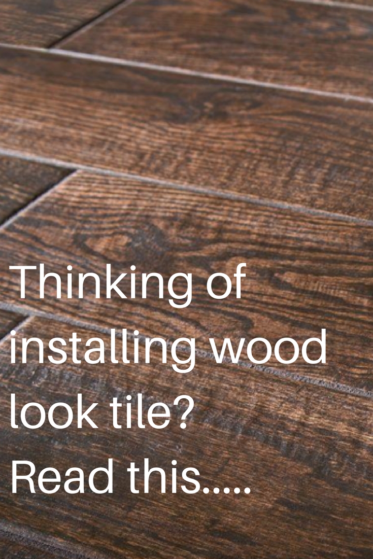 Natural Wood Floors Vs Look Tile, Kitchen Wood Look Tile Flooring