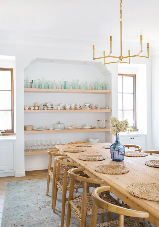 A Dining Room Design With California Style For A Young Family — DESIGNED