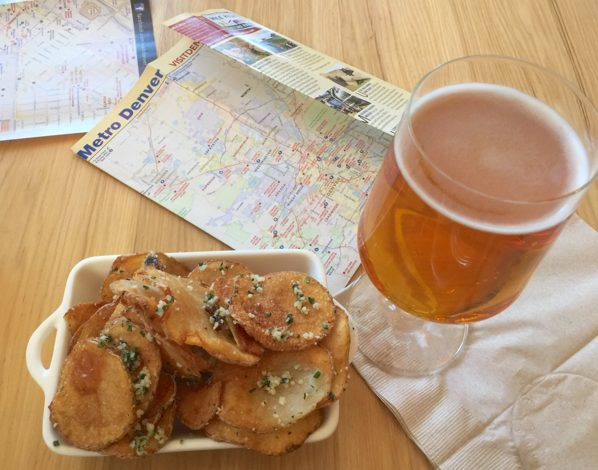 Denver is known for it's craft beers. The Crawford Hotel at Union Station