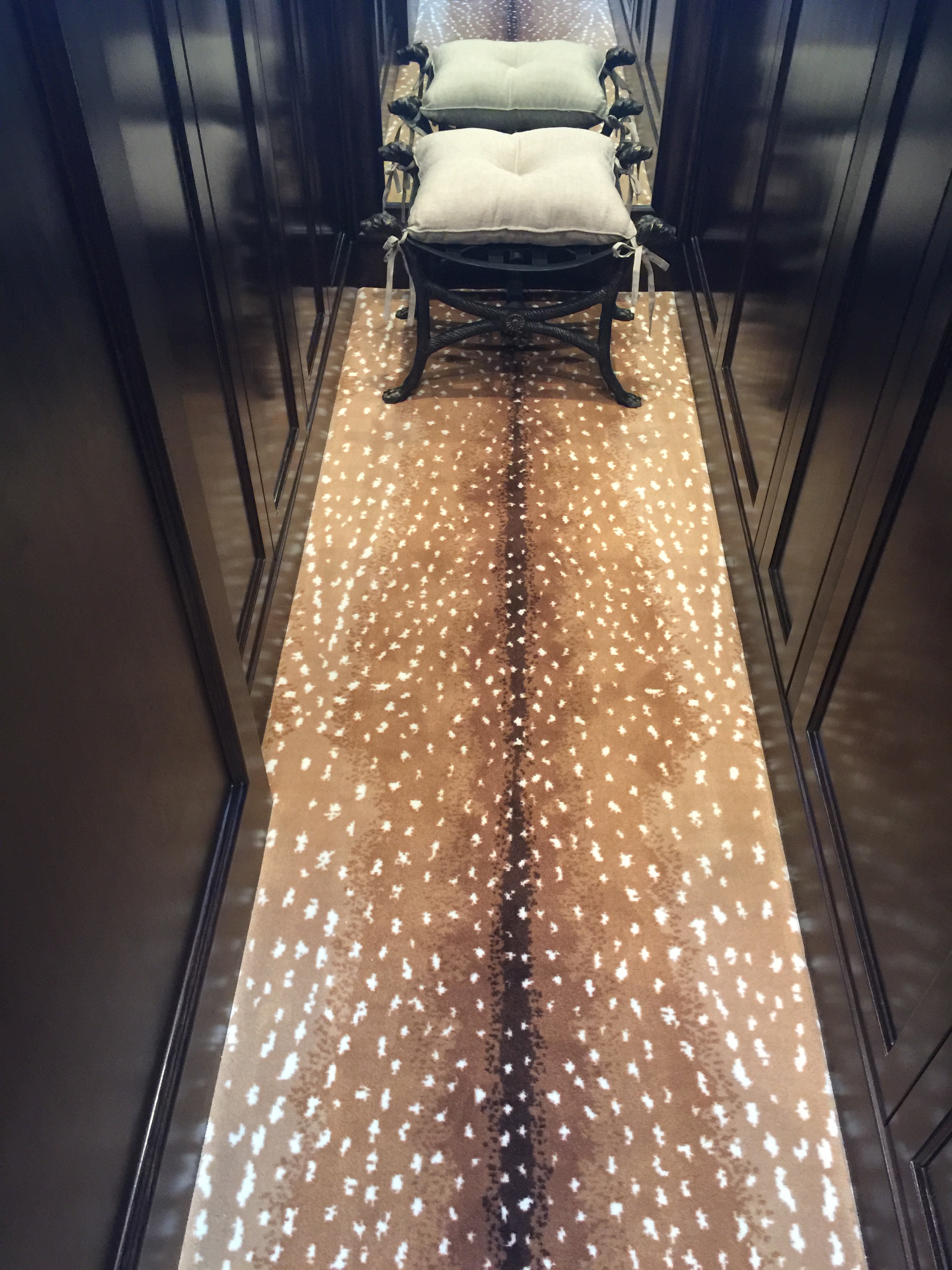 Master closet his side - Donna Vining Designer