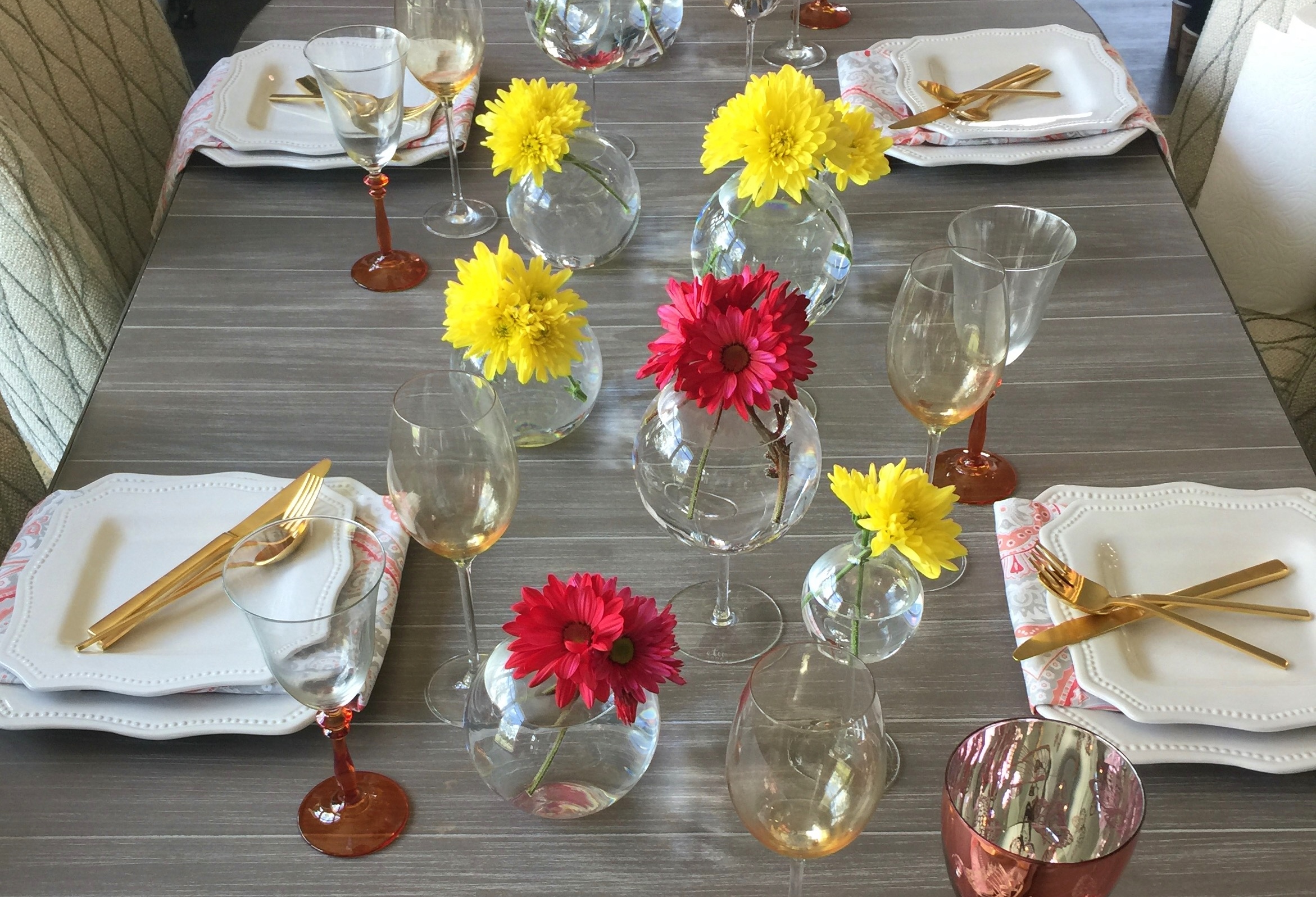 Guest house dining table - Designed by Chairma Design Group