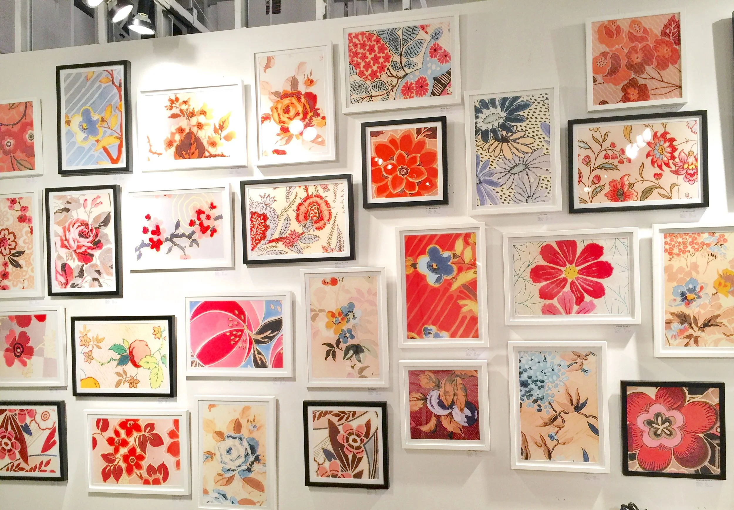 Colorful happy art from Natural Curiosities at Las Vegas Market
