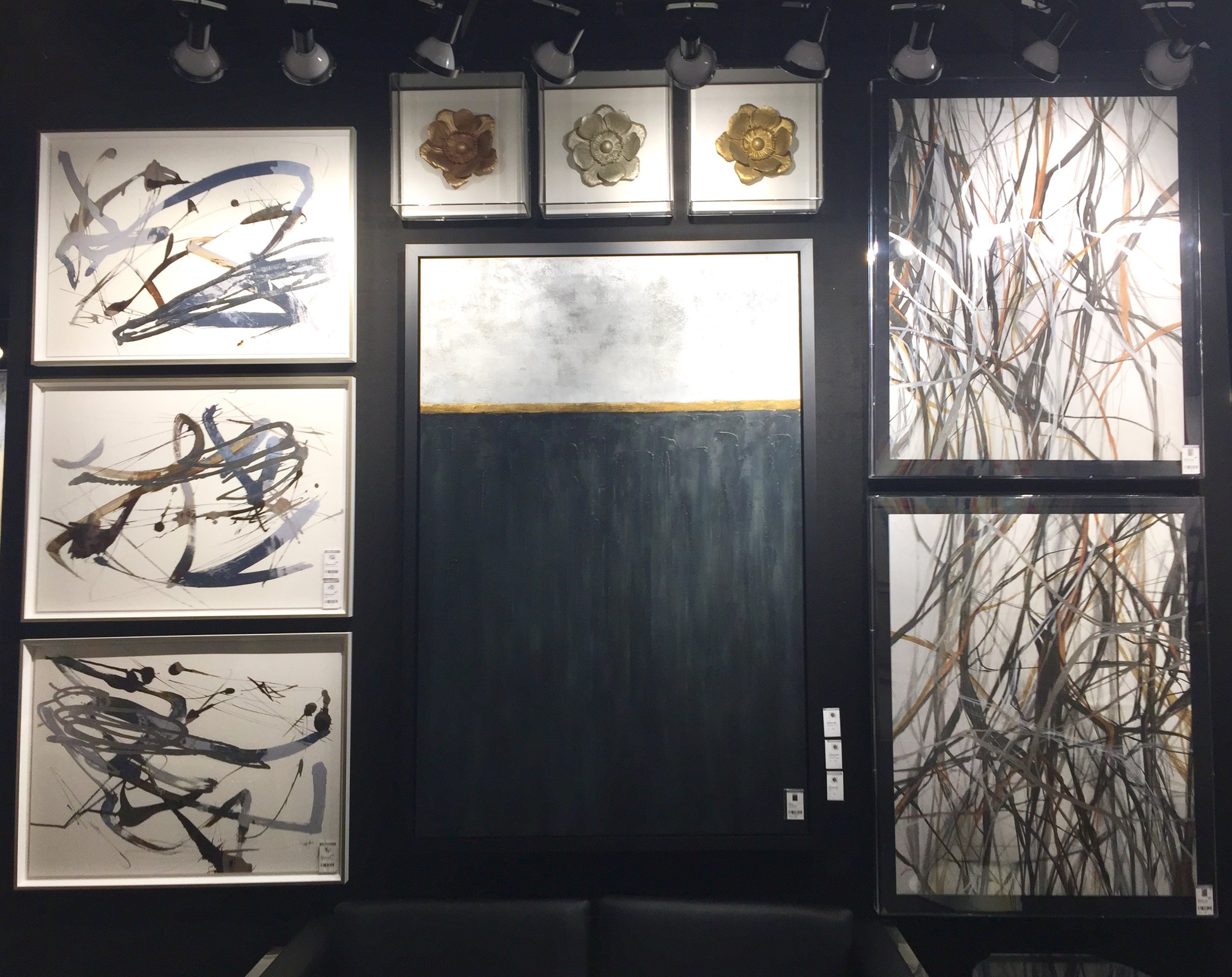 Black and white, high contrast art to add drama - Leftbank Art