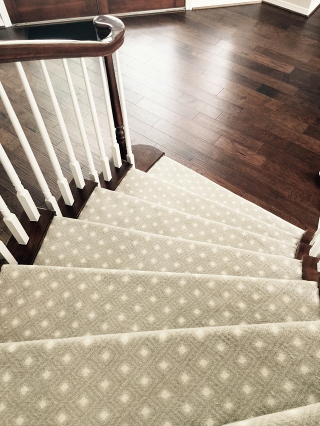 Should I Carpet My Stairs With The Same, Hardwood Floors With Carpeted Stairs