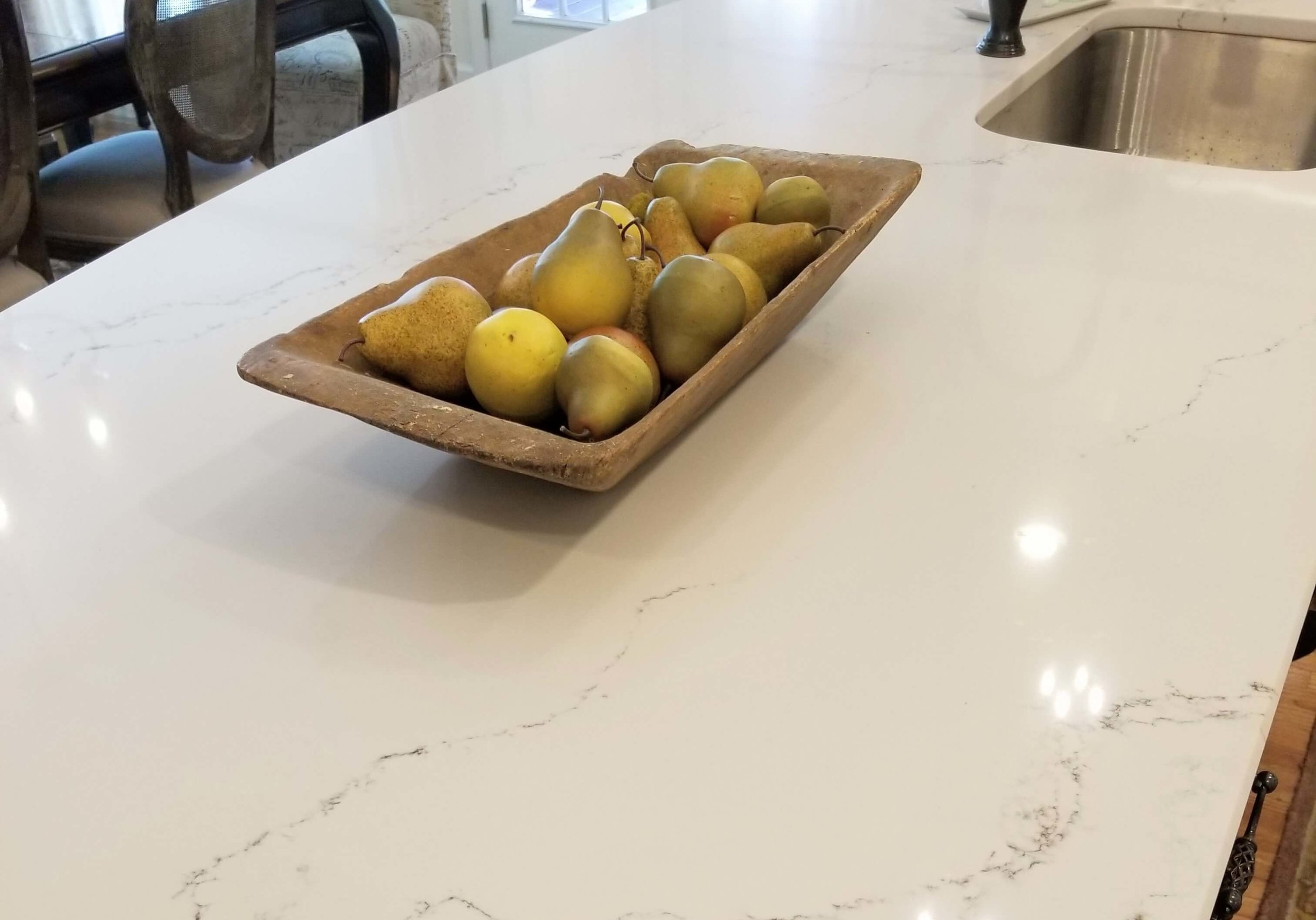 How A Simple Kitchen Island Countertop Change Can Totally Update A