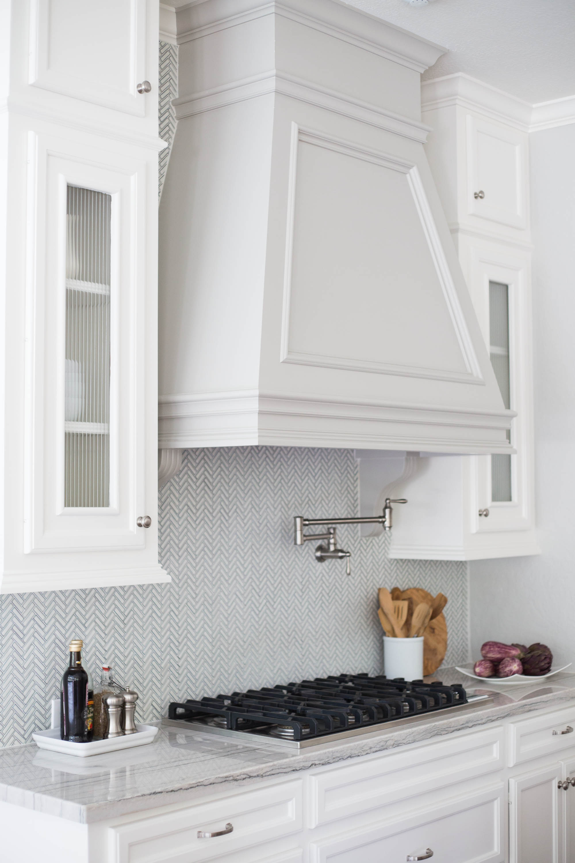 Natural Stone Backsplash In The Kitchen