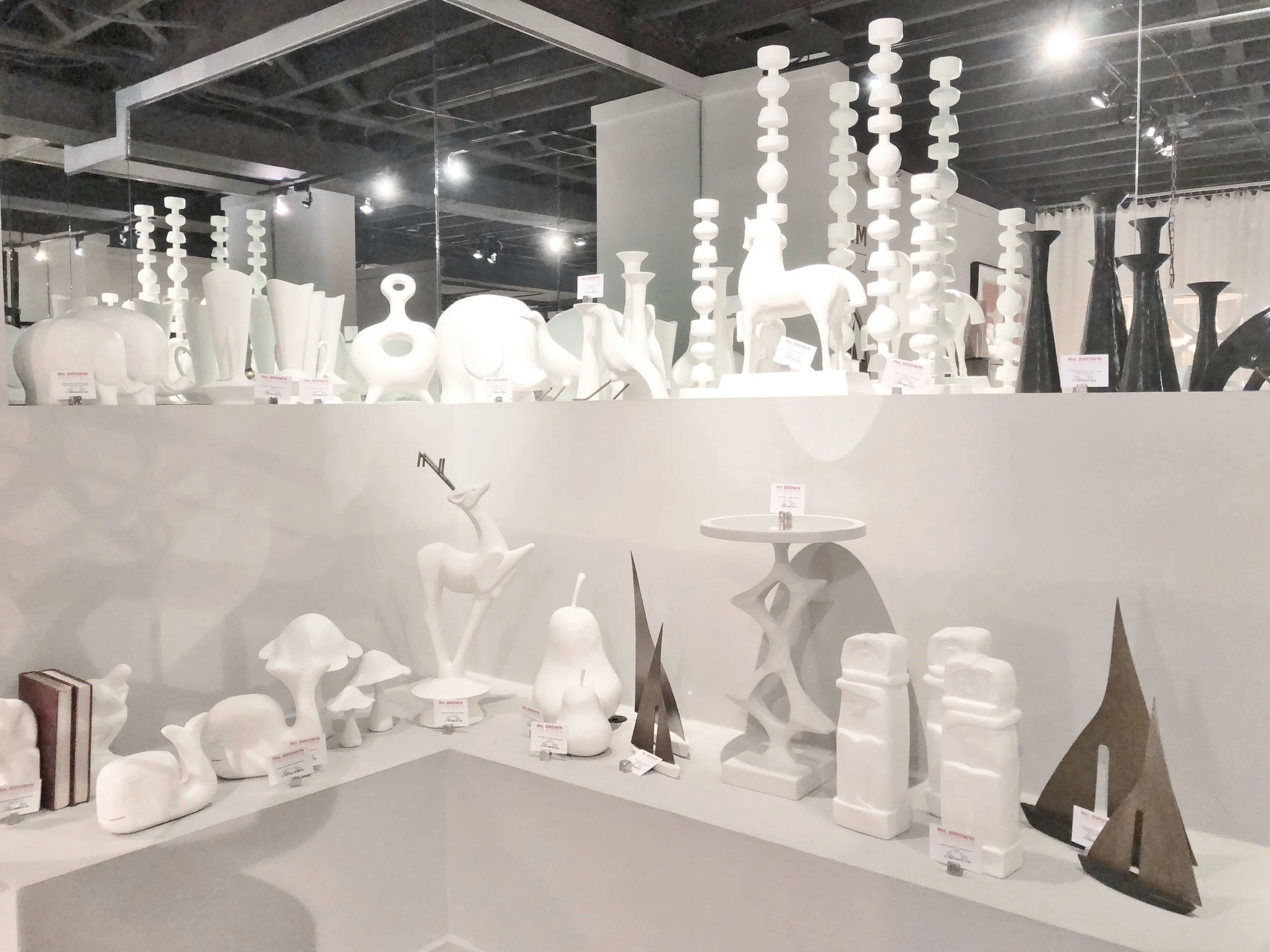 ON TREND White Plaster Or Gesso Finished Lighting And Home Decor For