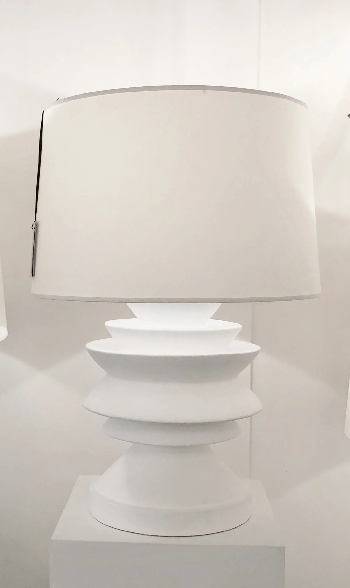 ON TREND White Plaster Or Gesso Finished Lighting And Home Decor For