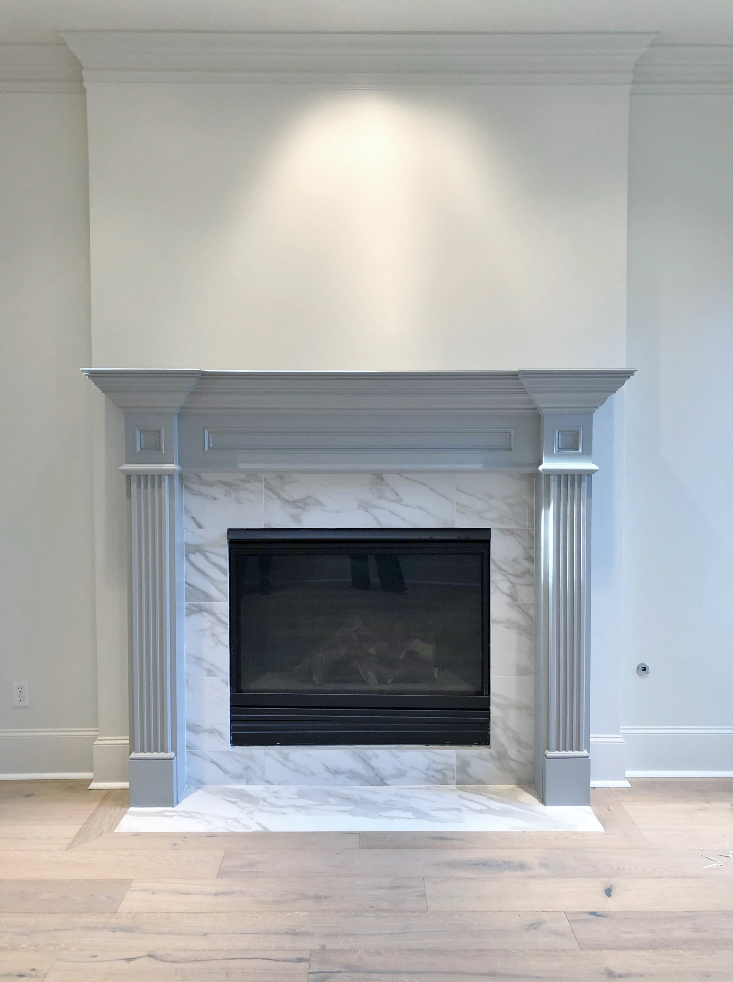 Fireplace Remodel, How To Redo Tile Around Fireplace