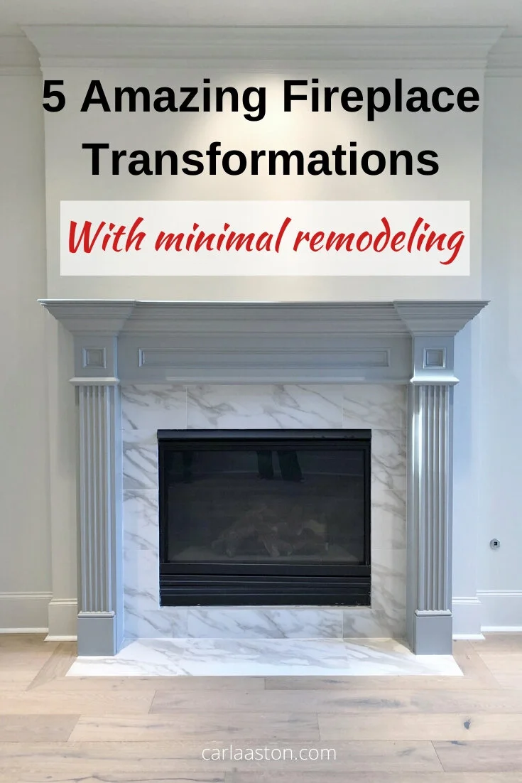 5 Amazing Inexpensive & Easy Fireplace Remodel Transformations — DESIGNED