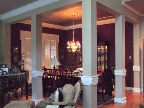 Remodeling Tips Removing Columns To, Dining Room Ceiling Columns