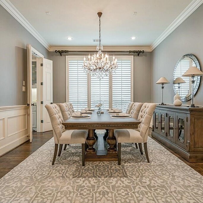 Go Gray When Your Entire House Is Beige, What Color Kitchen Table Goes With Gray Floors