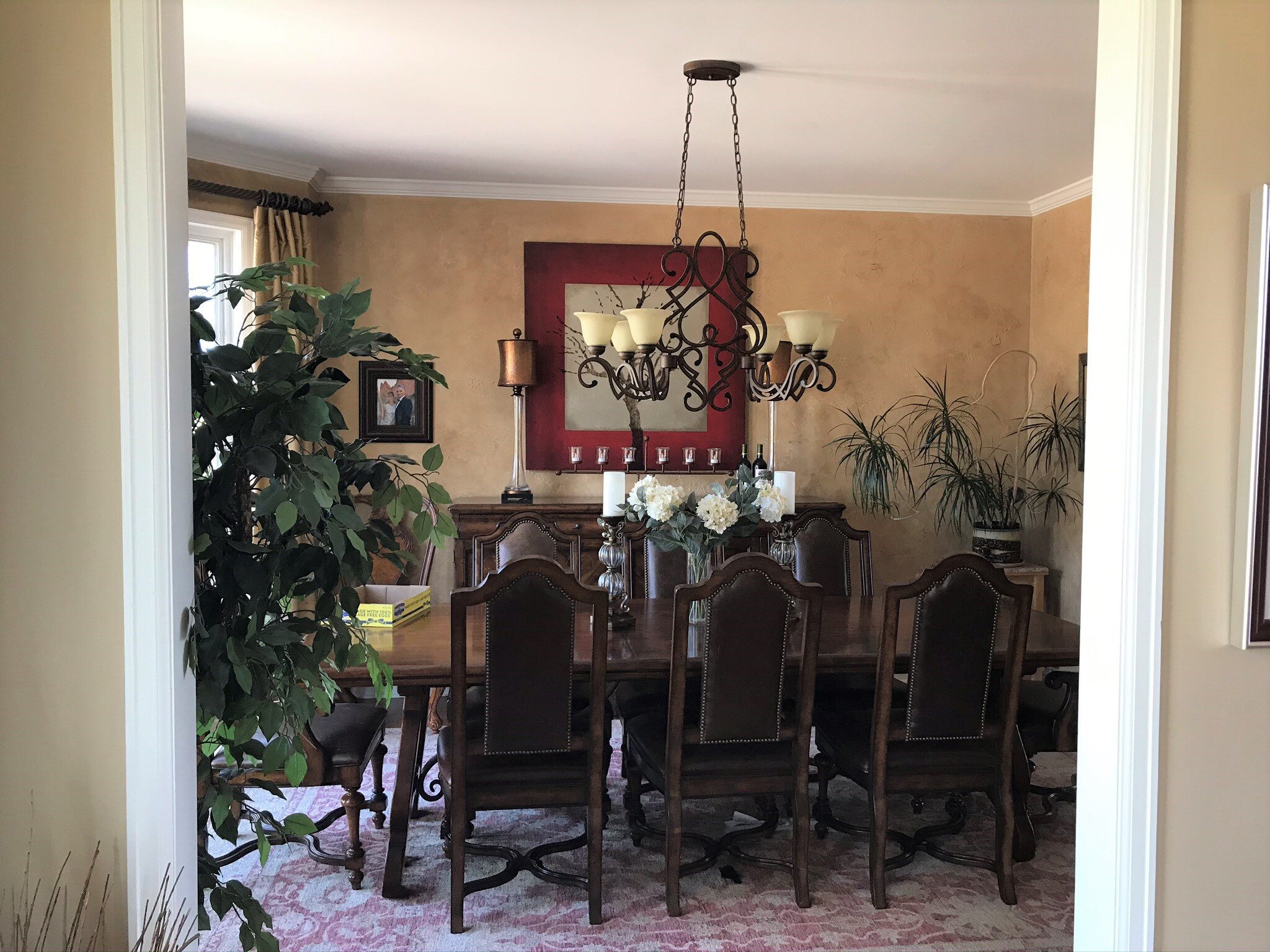 Update Dining Room Column For Cheap