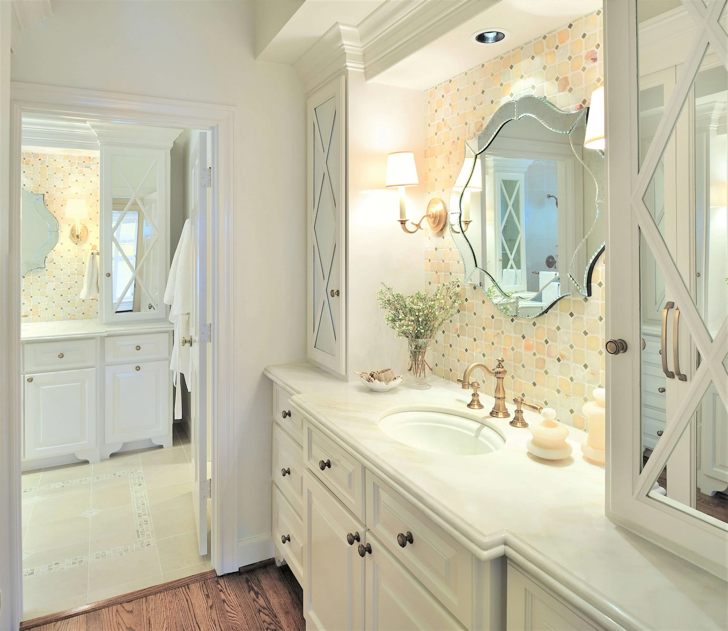 An Amazing Master Bath Linen Closet Transformation