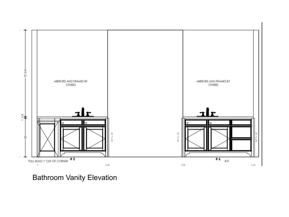 Bathroom Design Quick Tip Where To, Powder Room Mirror Height