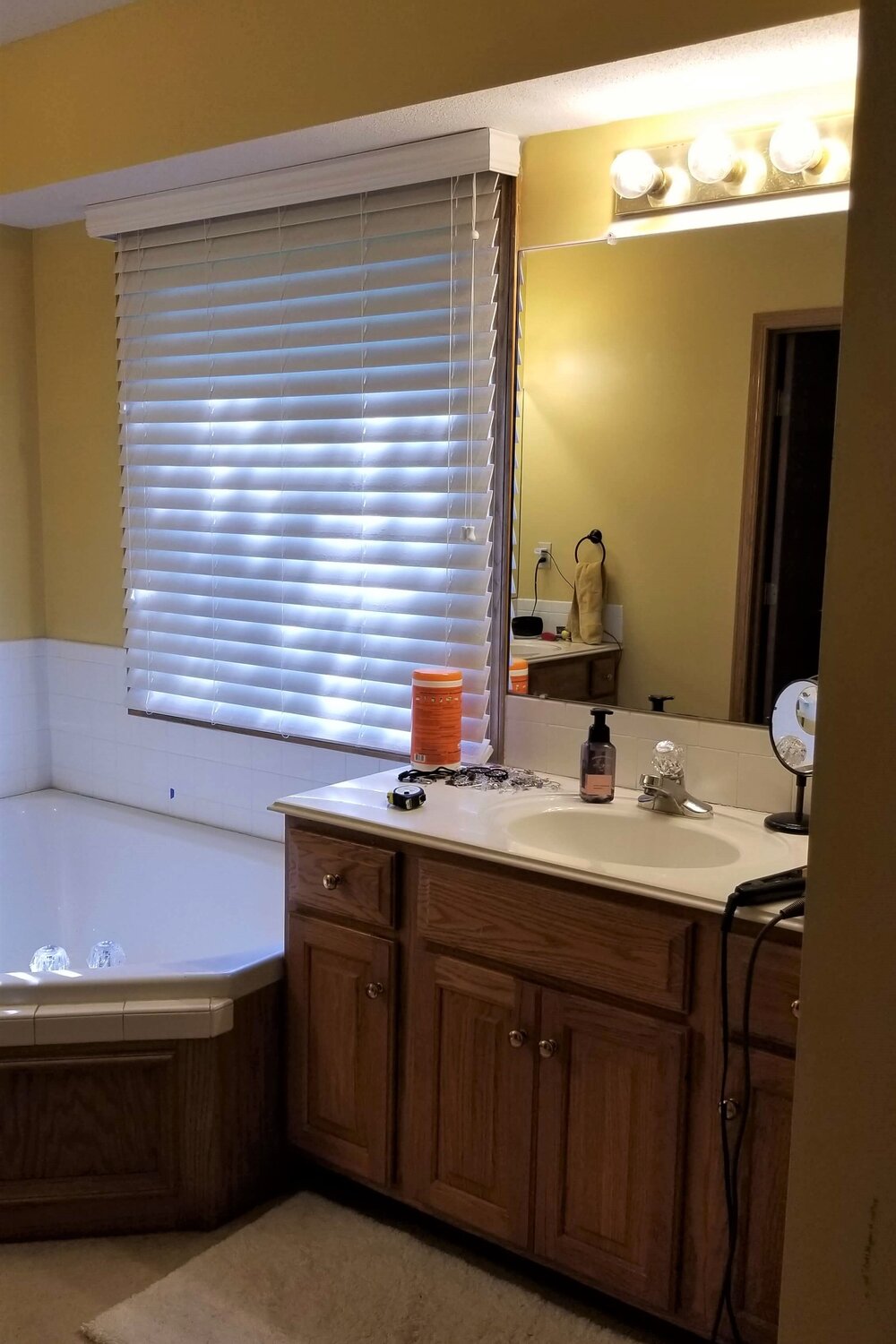 Before Bathroom Remodel - Designed in a Click Q and A