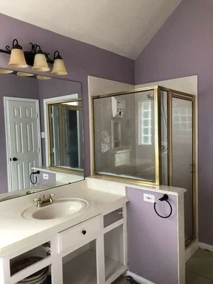 Before bathroom remodel