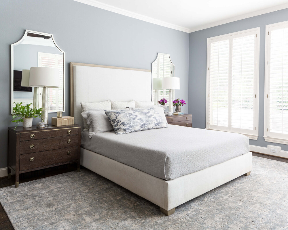 Favorite Blue - Gray Paint Colors Perfect For A Tranquil Bedroom DESIGNED