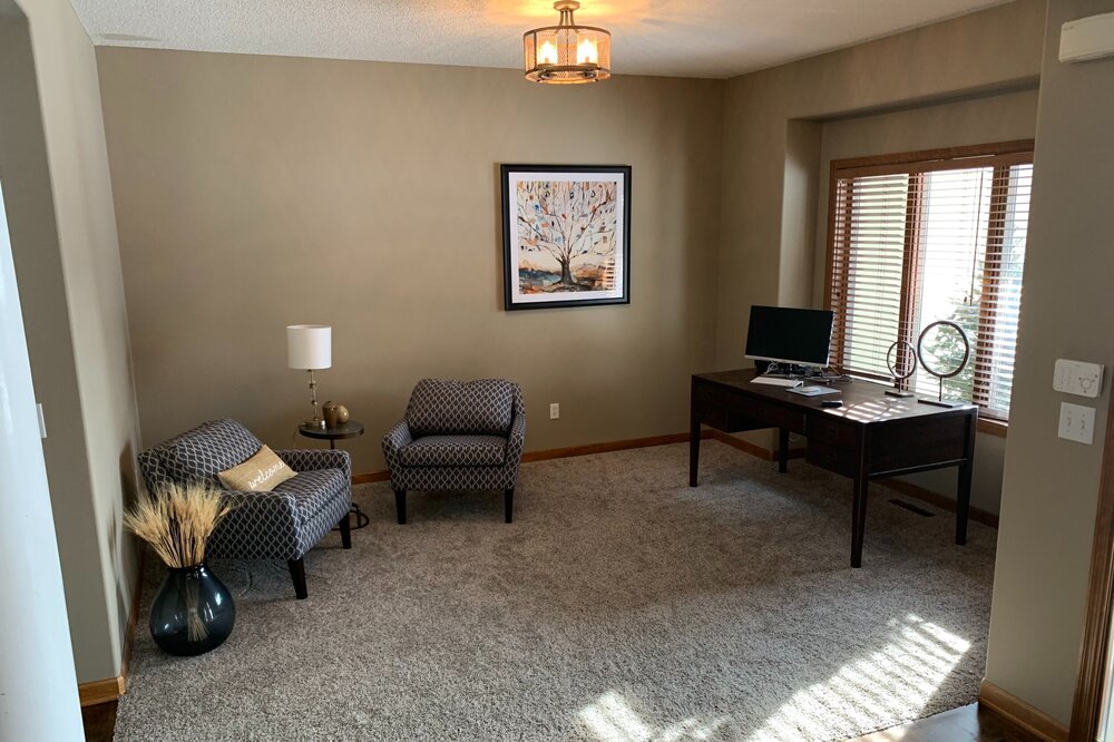 Dining Room To A Home Office, Convert Dining Room To Home Office Chair