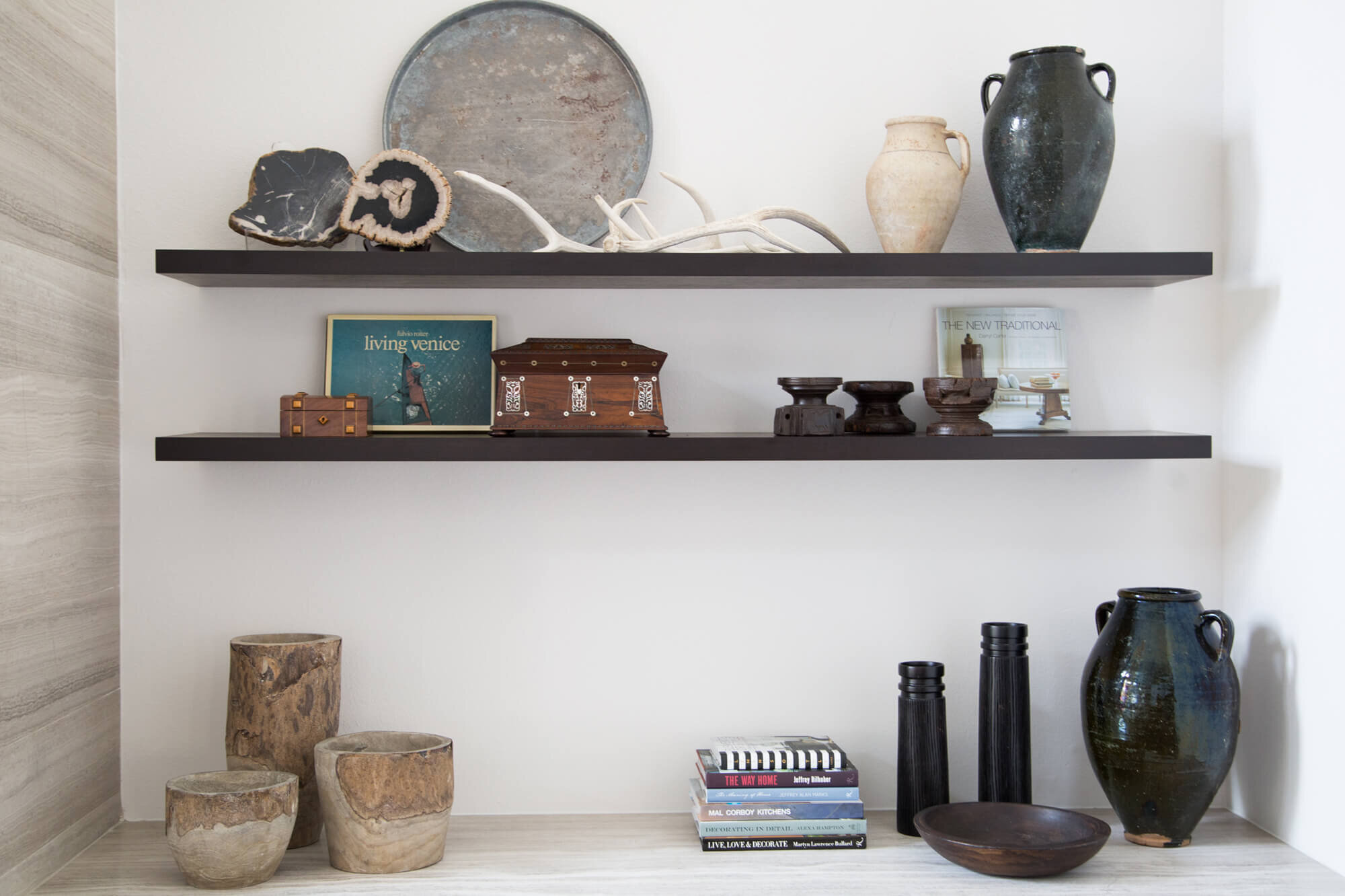 Create More Kitchen Storage: Install Open Shelving Above The Sink