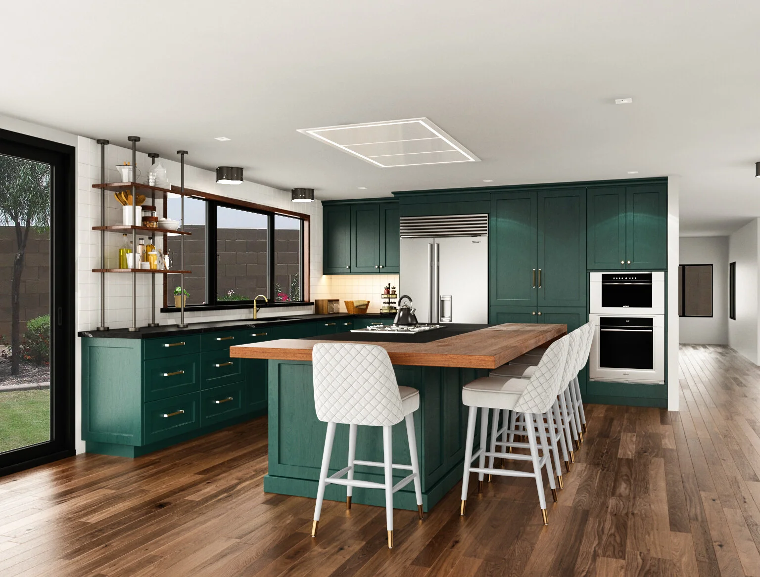 Kitchen Ventilation Influences Cooking Location In Kitchen Remodel ...
