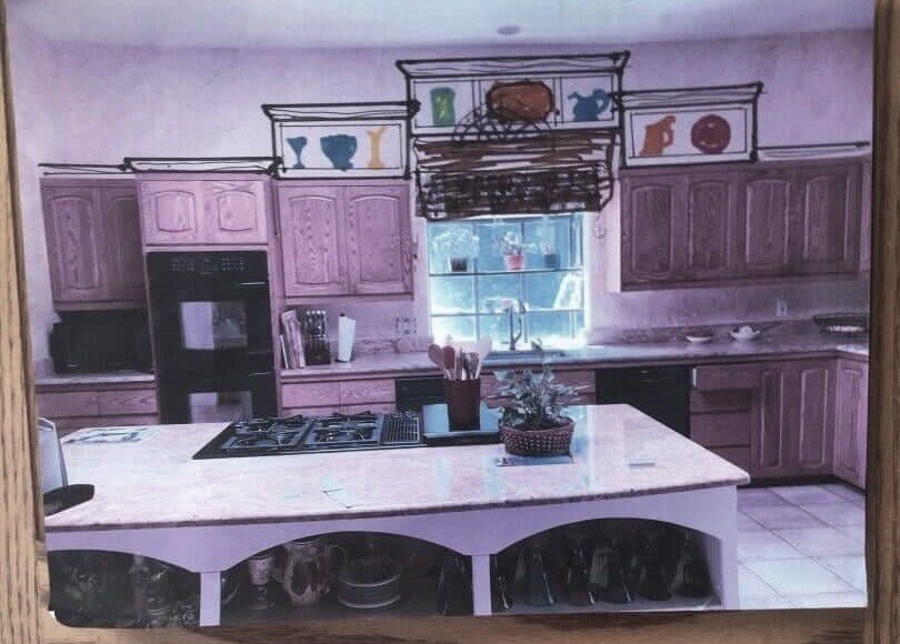 Kitchen to be partially remodeled in an updated, sophisticated, southwestern style. carlaaston.com