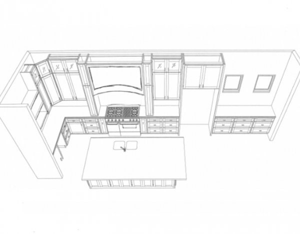 Tweaks to a Kitchen Design - Designed in a Click Consult