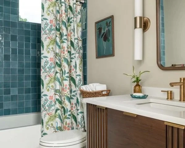 BEFORE AND AFTER - Upstairs Gameroom and Bathroom