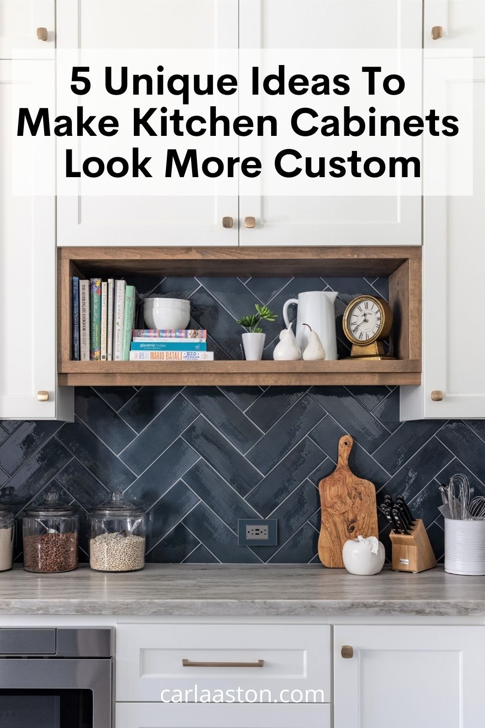Kitchen Cabinets Look More Custom