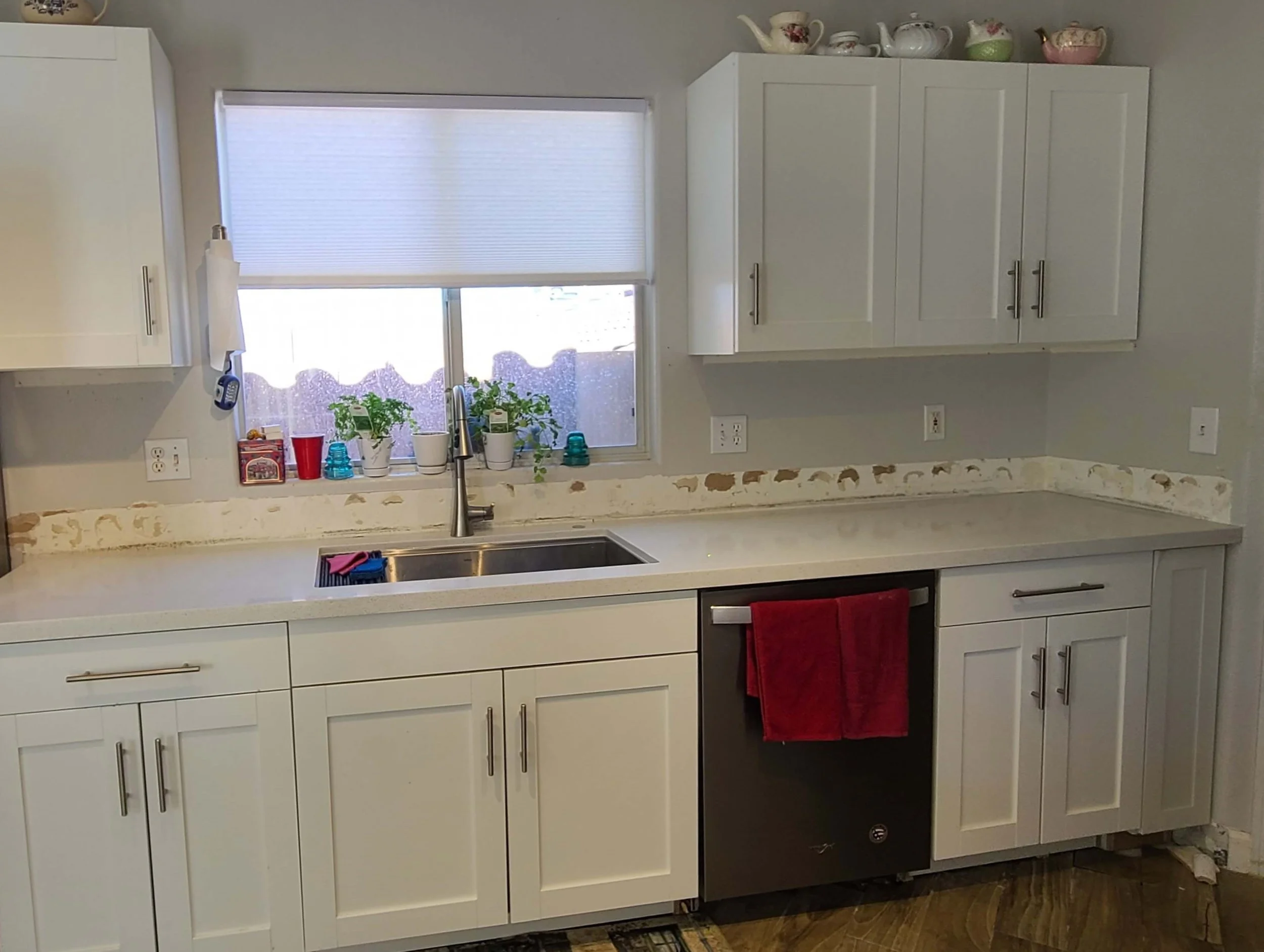 Tile Backsplash Around Window