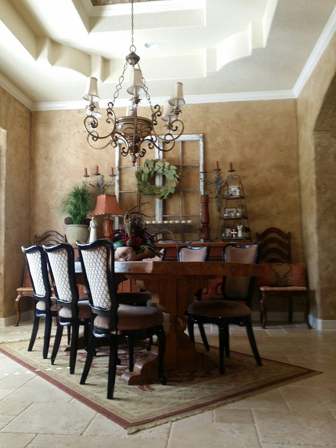 A Fresh Look For a Dated Tuscan Style Dining Room — DESIGNED