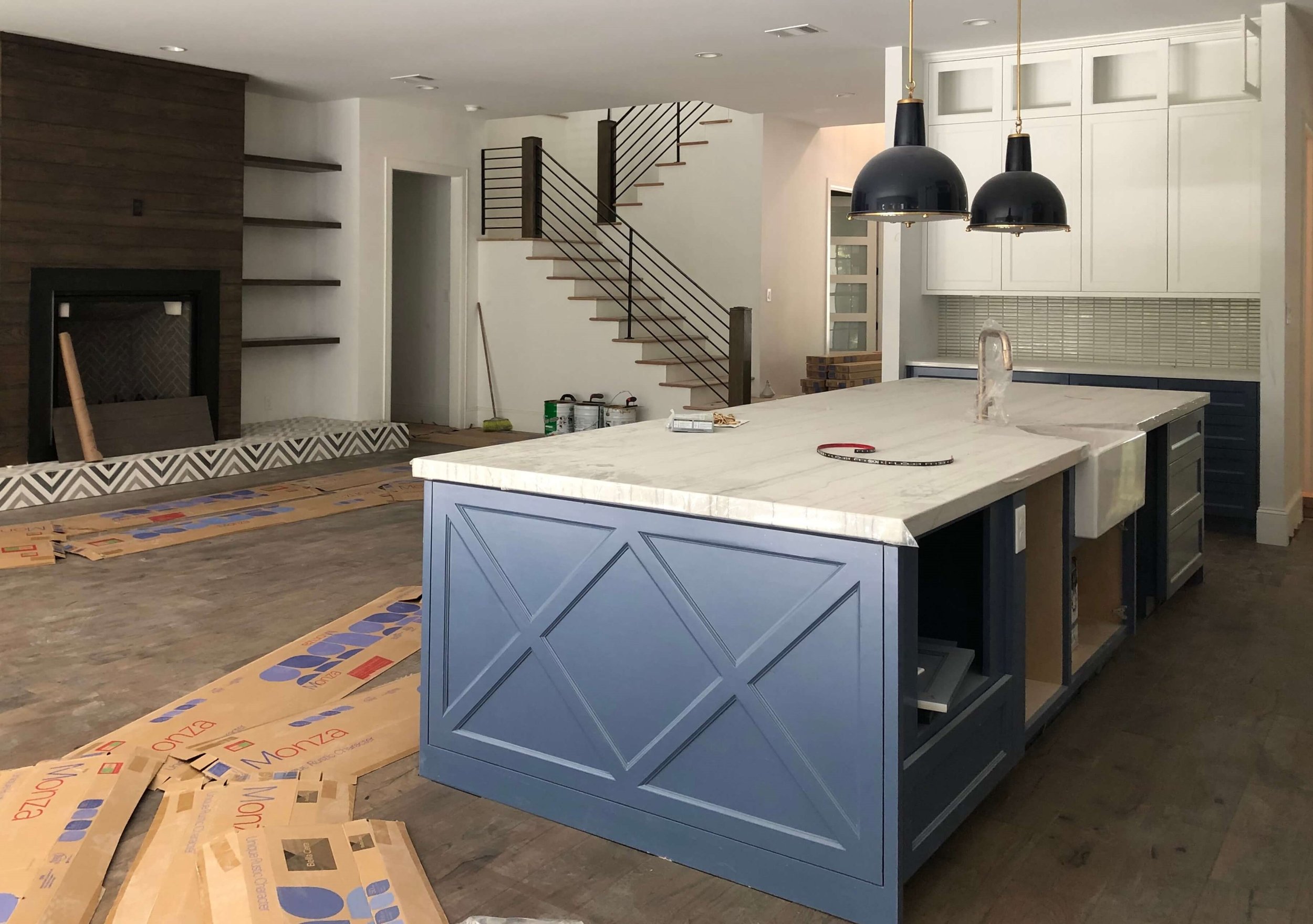 kitchen island end design